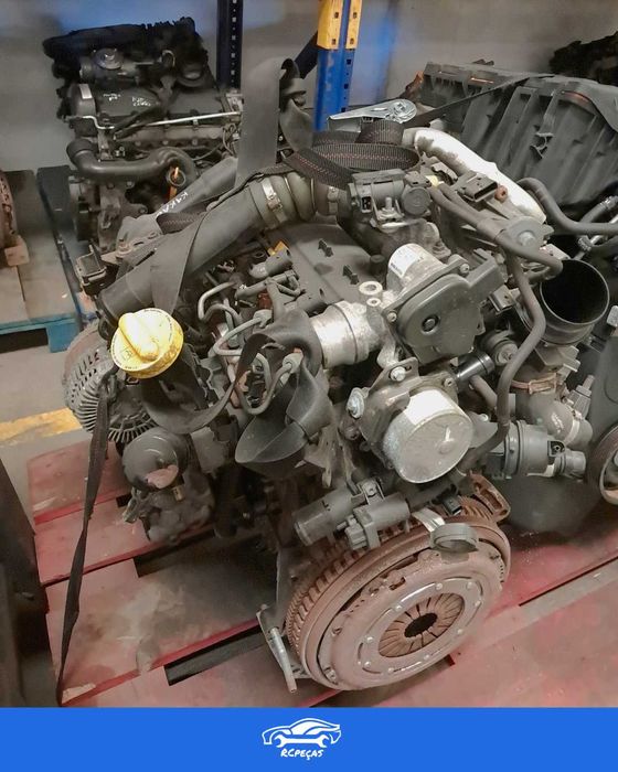 Motor Completo K9K636 Renault Nissan 1.5 DCI 8v 110cv K9KA636