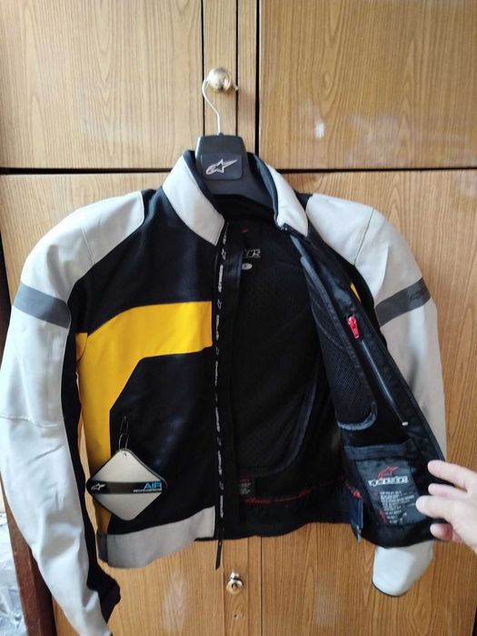 Мотокуртка текстильна літня сіточка Alpinestars з захистом S,M,XL
