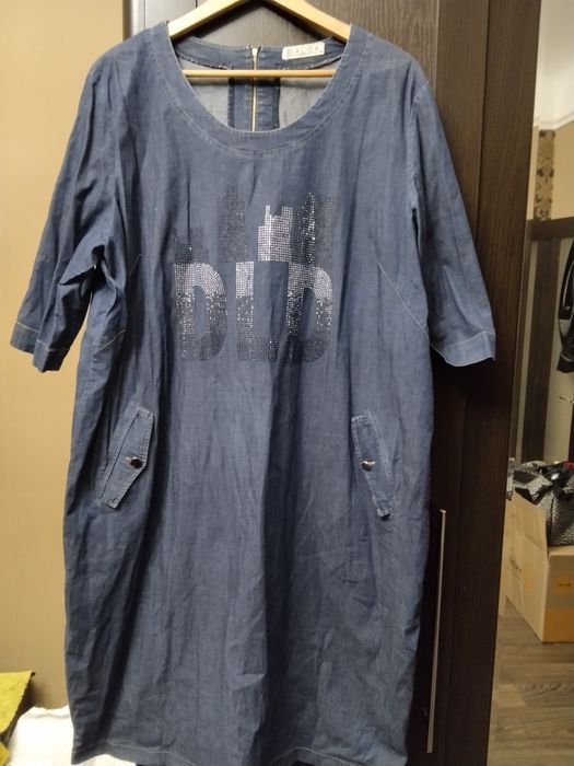 Жіночі літні сукні б/у Турція, розміри 54-60, ціна 700 гривень