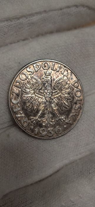2RP 10zł Piłsudski 1939r, 2zł żaglowiec 1936r, 5zł Polonia 1933r.