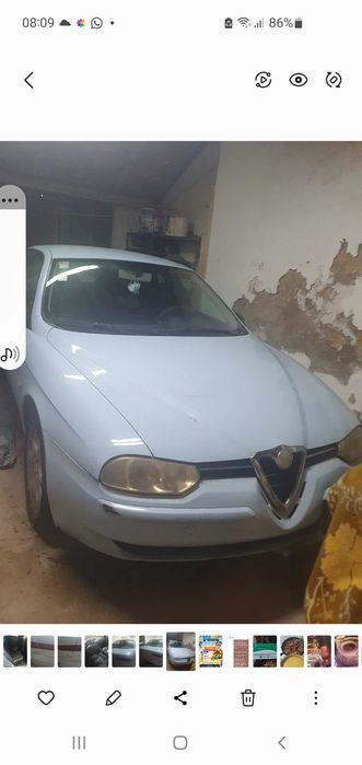 Carro com matricula francesa vendido completo somente com finalidade do comprador retirar peças ou demantelar