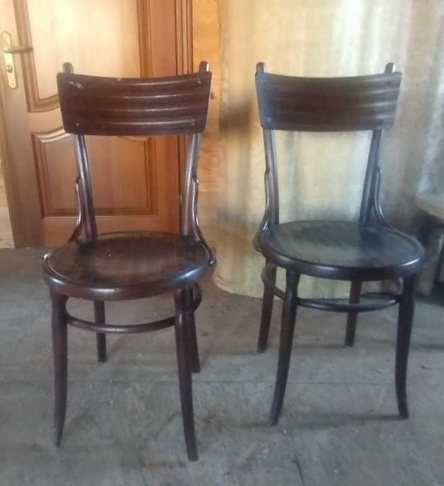 Пара старовинних стільців - стиль ТОНЕТ, брати КОНЪ
