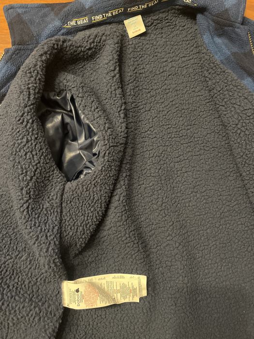 Casaco padrão azul escuro Boboli