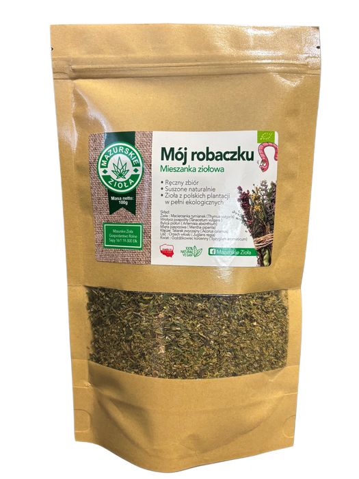 Mieszanka Ziołowa „ Mój robaczku „ 100 g