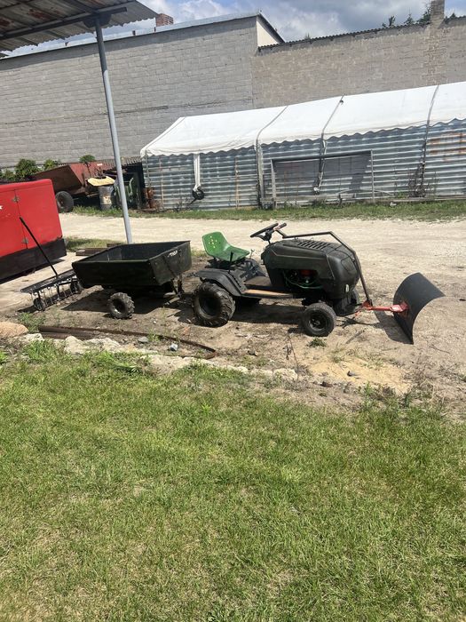 Odsnieżarka plug traktorek