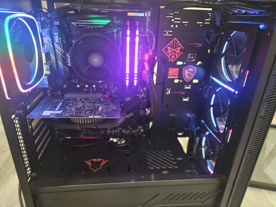Setup Gaming Completo | Ryzen 5 2600 | GTX 1050 Ti | 16GB RAM | Monitor Samsung