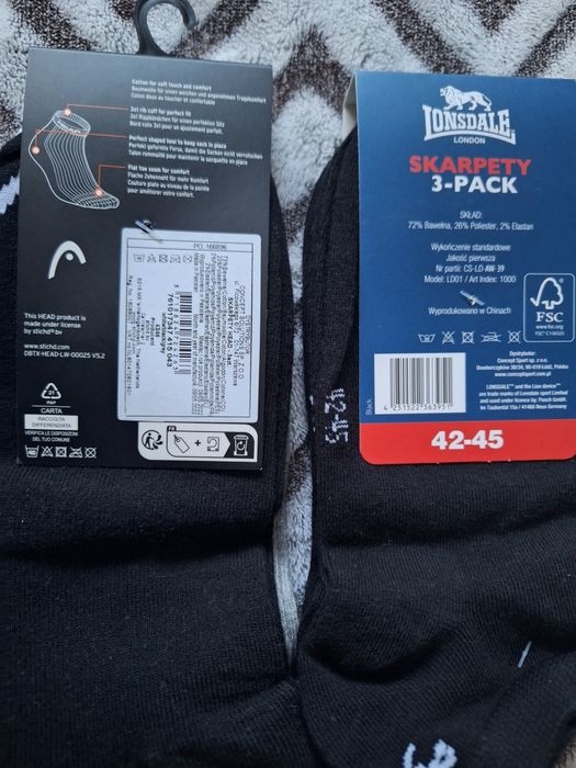 Skarpetki 6 pack