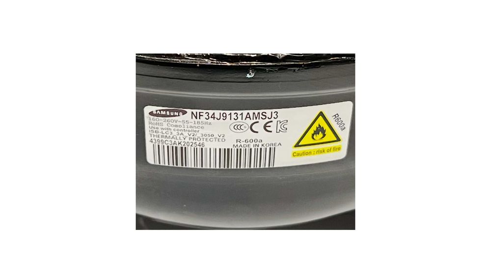 Agregat-Sprężarka NF34J9131AM do lodówki Samsung, R-600a