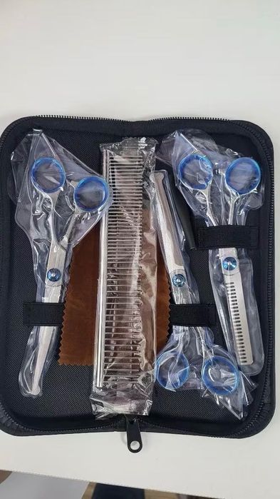 Nożyczki dla psa kota zestaw do strzyżenia grooming pielęgnacja york