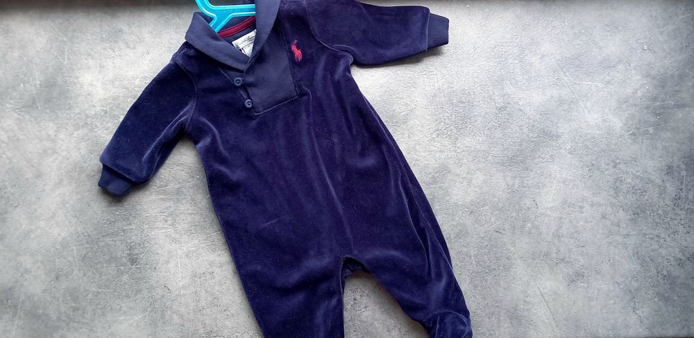Jak Nowy! Ralph Lauren, pajac pajacyk, roz. 62cm