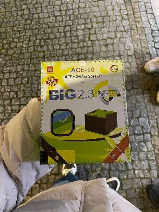 Smart whatch Ace-50 ultra 3+mini speaker