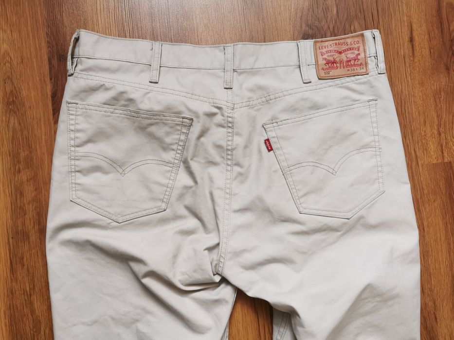 Levi's 522 W38 L34 Commuter spodnie jeansowe jeansy Levis dżinsy