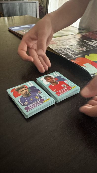 Compro 2 cromos que faltam para completar caderneta Mundial 2026