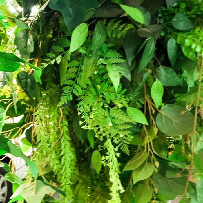 Plantas artificiais suspensas