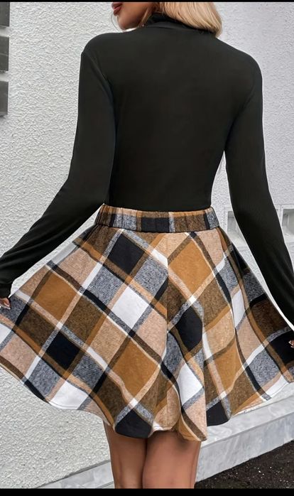 Тепла  спідниця сонцекльош