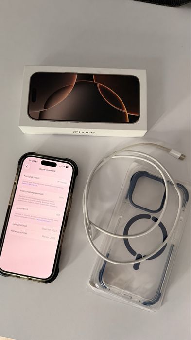 Iphone 16 Pro, stan bardzo dobry.