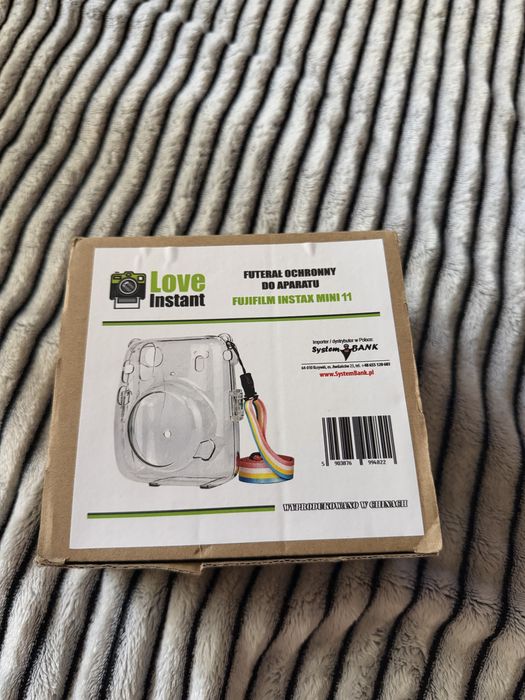 Case etui pokrowie Instax 11 nowy przezroczysty