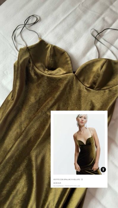 Сукня зелена Zara