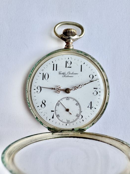 Часы карманные Perfecta серебро 50 мм