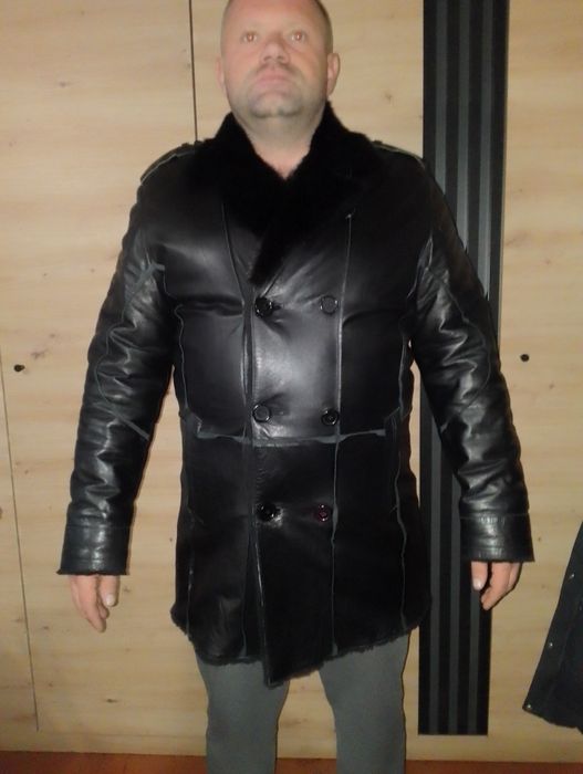 Продам дублянку шкіряну