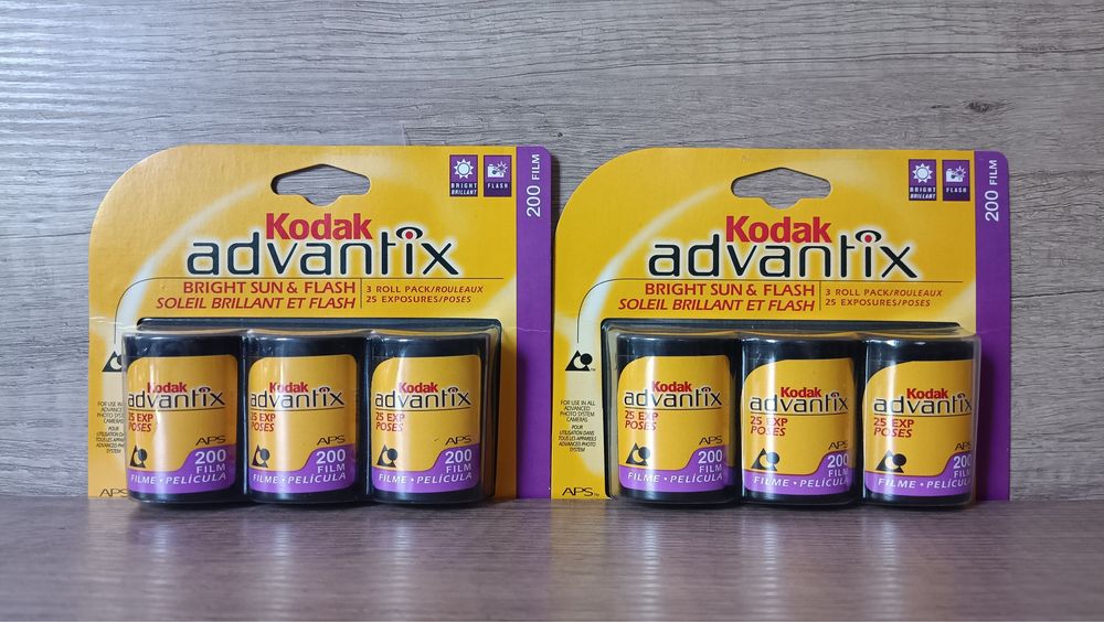 Kodak Advantix 25k ISO 200, Fujifilm Advanced 25k ISO 200  фотоплівкка формату APS