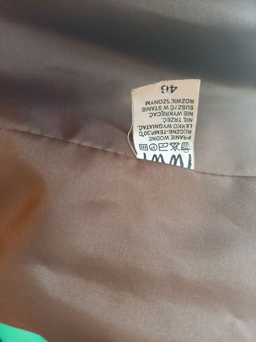 Kostium dwu częściowy jesienny roz.46