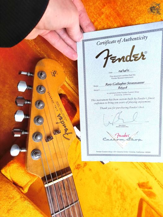 Fender® Custom Shop Rory Gallagher Stratocaster® '2012 Heavy Relic