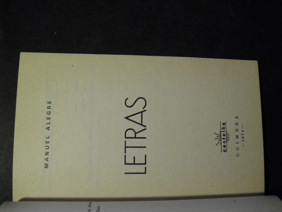 ALEGRE (MANUEL)- LETRAS
