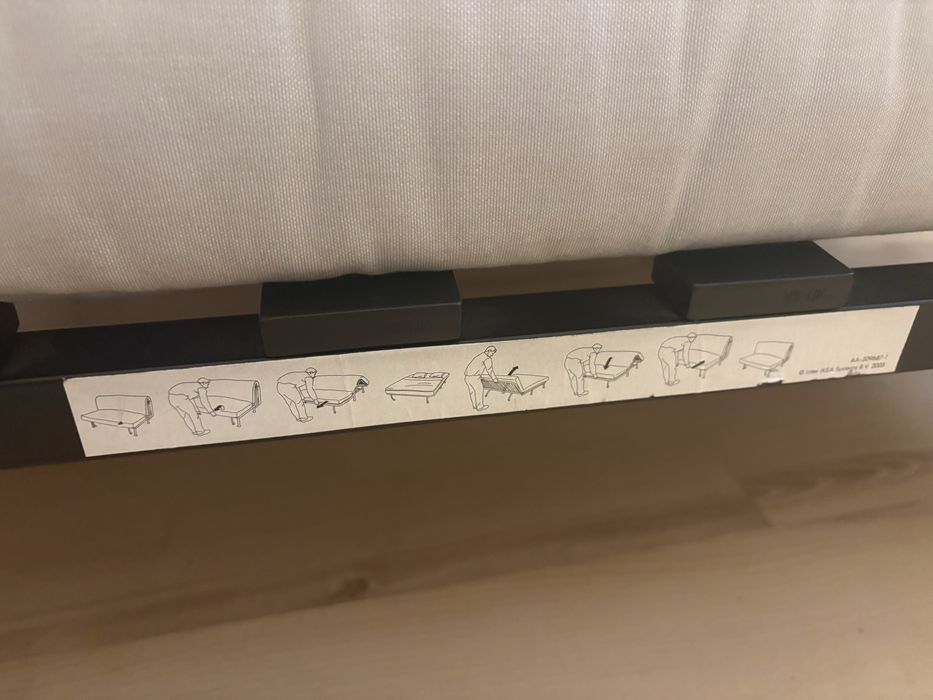 Sofa rozkladana IKEA lycksele lovas