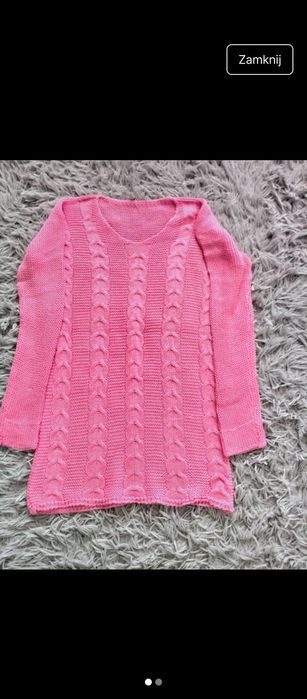 Neonowy sweter ,bluzka damska