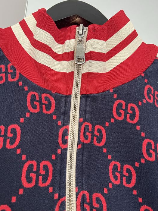 Gucci GG Monogram Track Jacket / Олімпійка / Кофта на блискавці 3XL