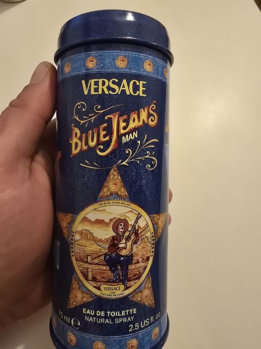 Versace Blue Jeans Man EDT 75ml Męskie Perfumy Oryginał Tuba