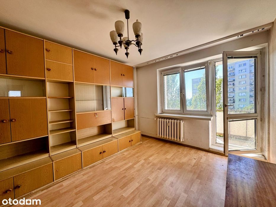Retkinia | M3 2-pokoje rozkładowe, okna PCV, loggia | bezpośrednio