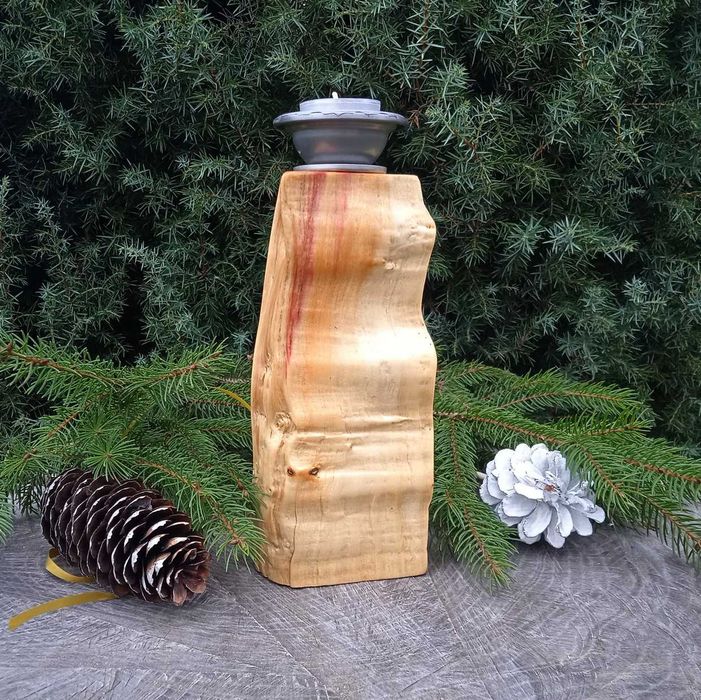 Підсвічник свічник дерево ручна робота бохо-шик еко