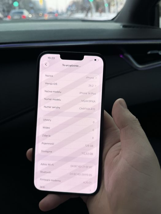 Apple iPhone 14 Plus 128gb czarny