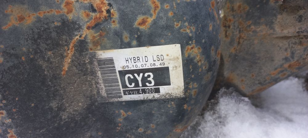 Задній міст mitsubishi pajero sport 1 HYBRYD LSD 4.900