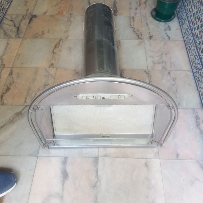 Exaustor Ariston Inox + Placa Eléctrica Ariston