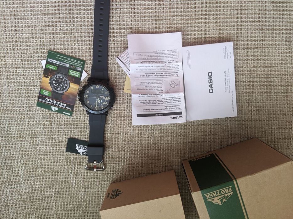 Новые часы Casio Protrek PRW 6600Y Оригинал