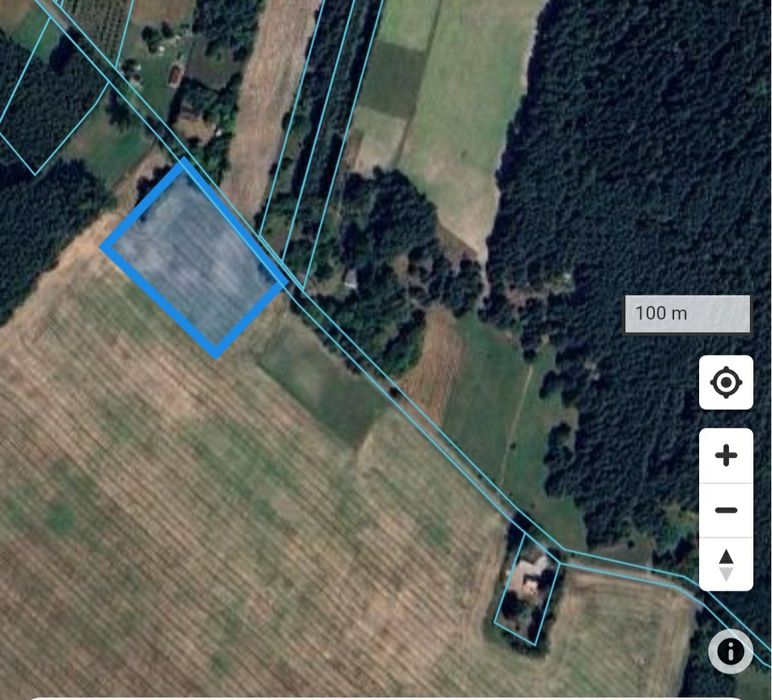 Duża działka budowlana MPZP, 9620m2 inwestycyjna