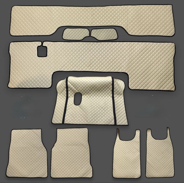 Коврик пола КАМАЗ экокожа