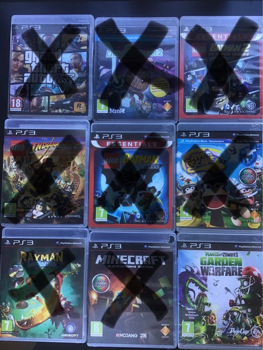 Jogos Ps3 em excelente estado