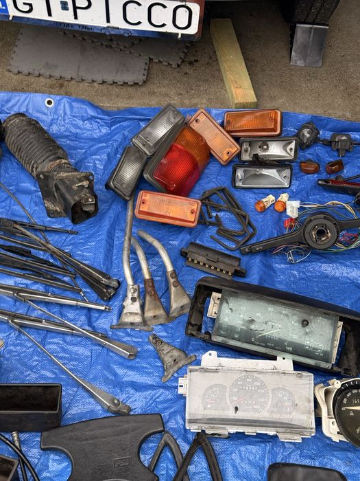 Części Fiat 126p ST FL EL prądnica szyby aparaty zapłonowe