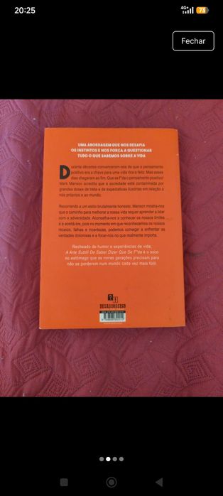 Livro A Arte Subtil de Saber Dizer que se Fod*