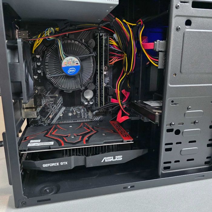 Ігровой Компютер ПК Intel Core i5, GTX 1050 Ti 4GB, 16GB DDR3, SSD+HDD