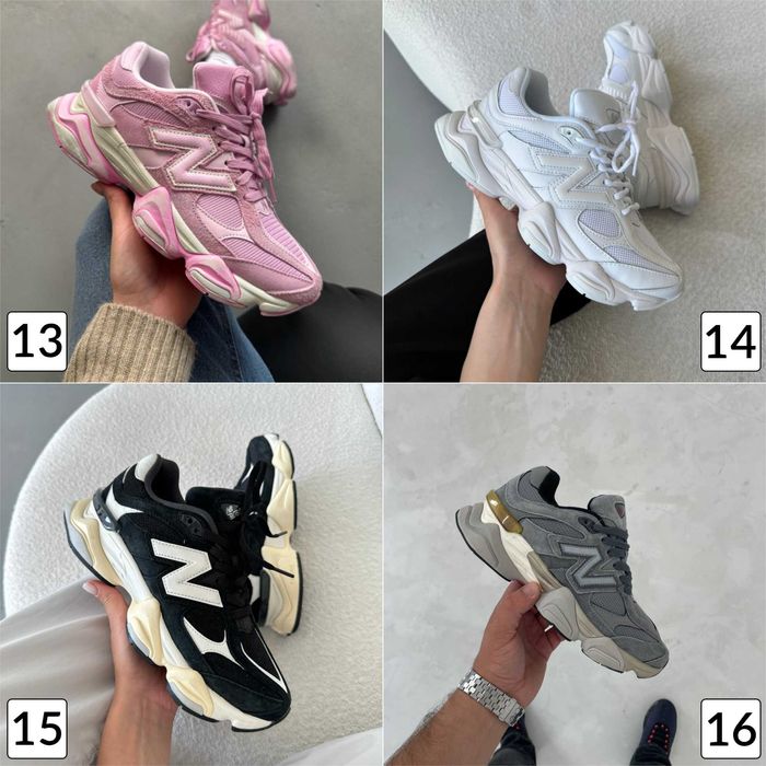 Кроссовки New Balance 9060 Женские И Мужские Нью Беланс 36-45 Люкс