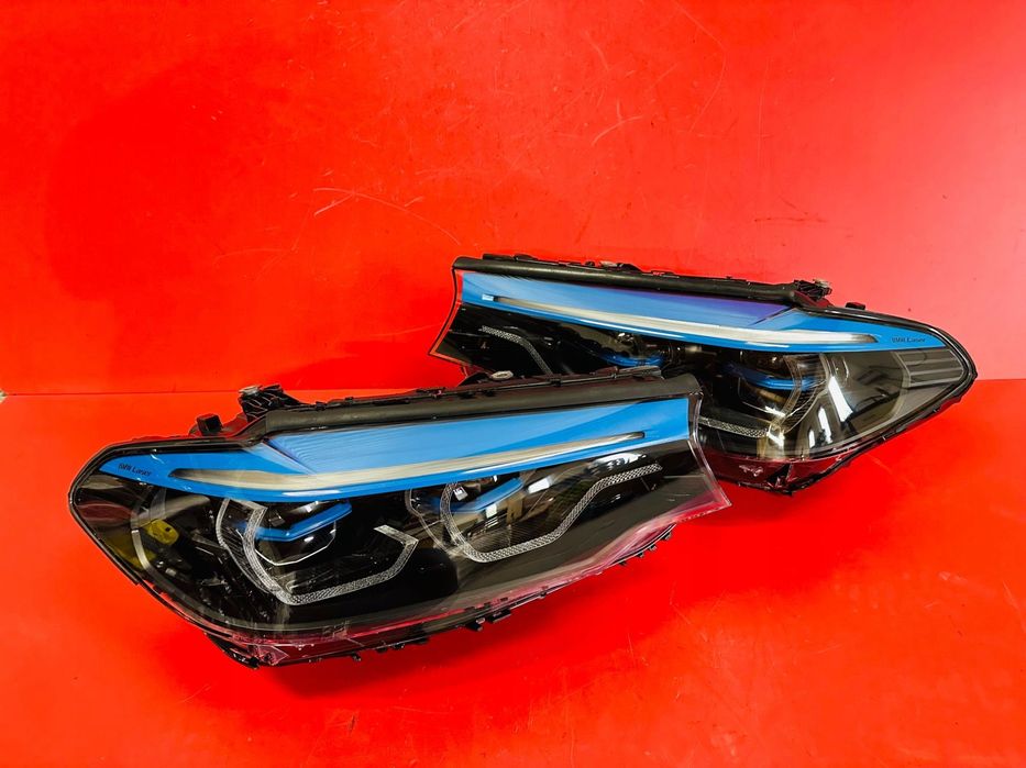 LAMPY BMW G30 ADAPTIVE FULL LED WZÓR LASER SHADOW