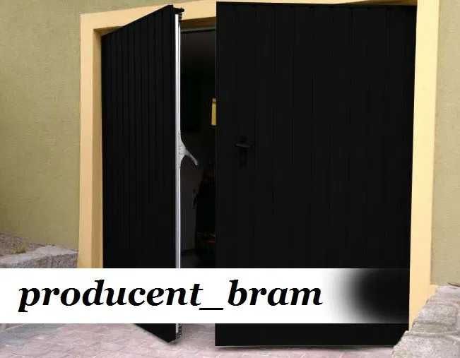 BRAMA garażowa BRAMY garażowe UCHYLNE i ROZWIERNE Cała Polska raty