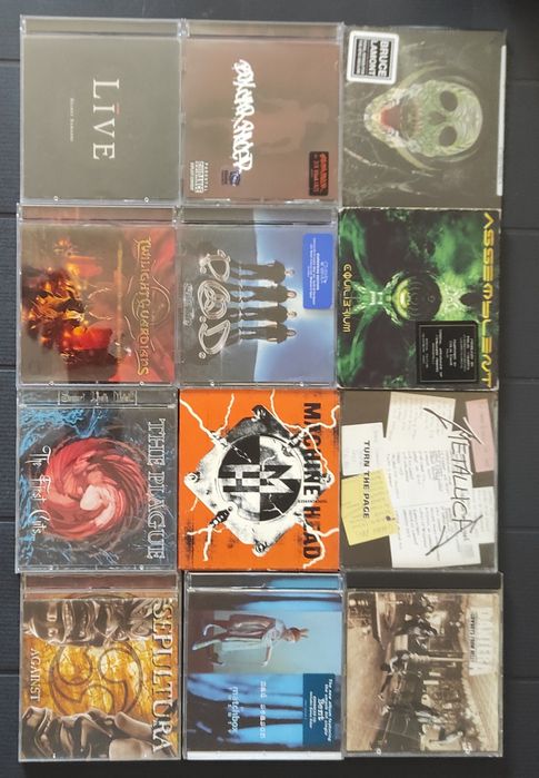 Cds metal várias bandas