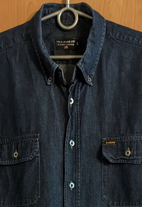 Ralph Lauren jeansowe koszula w idealnym stanie oryginalna