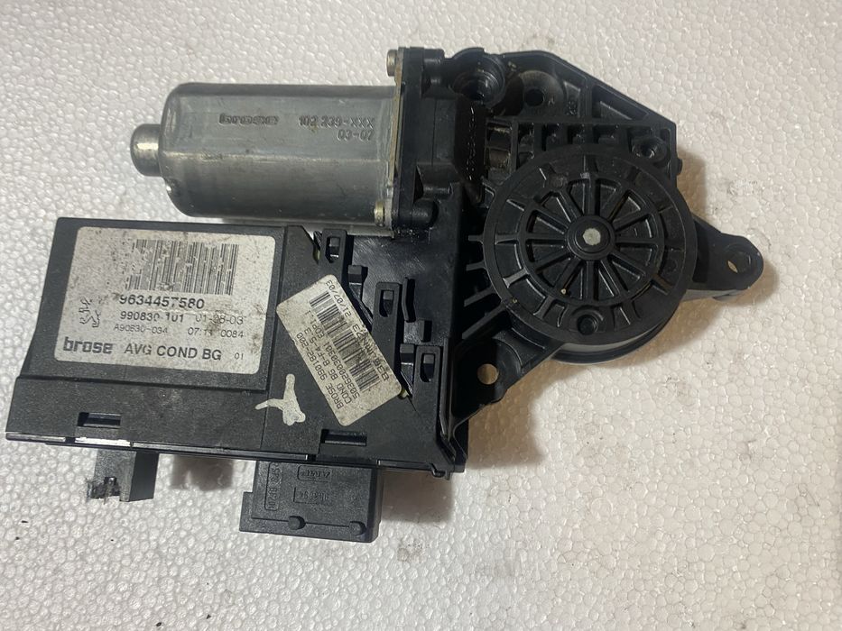 Motor elevador vidro porta frente esquerda psa peugeot 307 sw